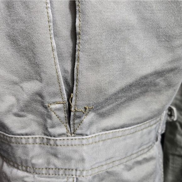 J. CREW Vintage Olive Green Utility Shirt Jacket - Picture 6 of 8